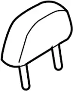 86400AC800 - : Headrest for INFINITI: G35 Image