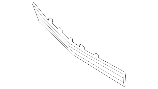 2138852703 - Attachment Parts: Cover, Bumper Area for Mercedes-Benz: E300, E350, E400, E43 AMG, E450, E53 AMG, E63 AMG S Image image