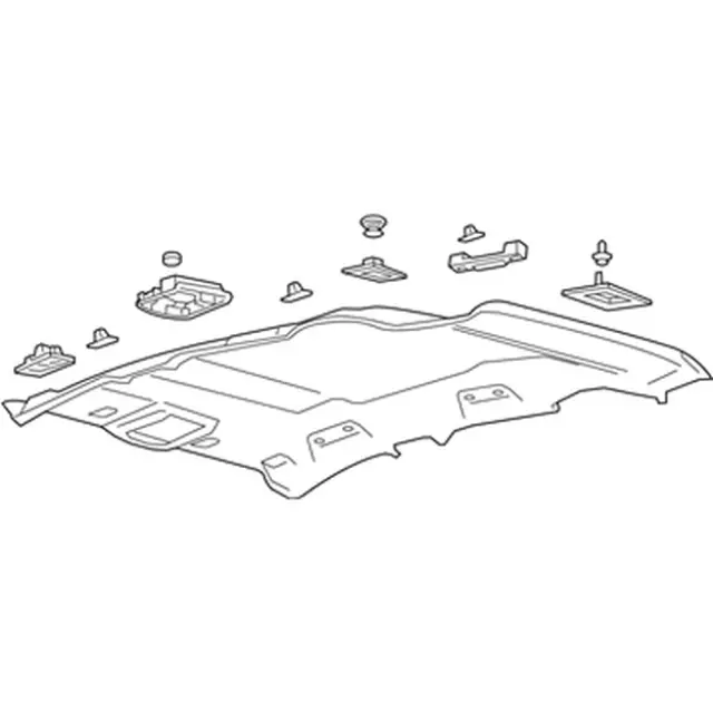 KJ7Z7851916HA - Body: Headliner for Lincoln: MKC Image