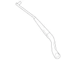 2128201544 - Electrical System: Wiper Arm for Mercedes-Benz Image