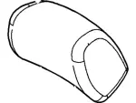 AL3Z15610A62CA - Body: Headrest Cover for Ford: F-150 Image