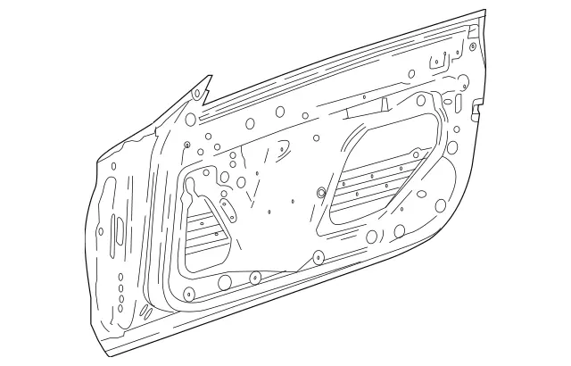 238720970764 - Front Doors: Driver Door for Mercedes-Benz: E400 Image image