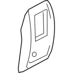 FL7Z78045E24BD - Body: Rear Panel for Lincoln: Navigator Image