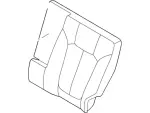 DT4Z7866600EF - Body: Seat Back Cover for Ford: Edge Image