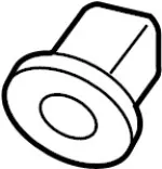 8087457A00 - : Spoiler Wing Grommet for Infiniti Image