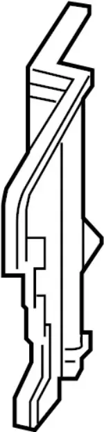 921175CA7A - : Air Guide for Infiniti Image