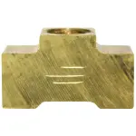 BLF59C - : Brass Brake Line Union Tee, Female(3/8-24 Inverted), 1/card for AGS Image