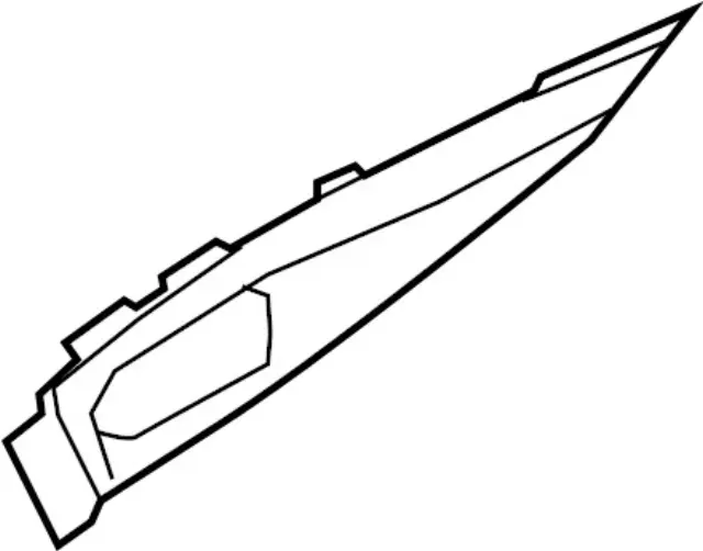 809201MB0A - : Upper Trim for INFINITI: M35h, M37, M56, Q70, Q70L Image