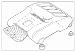 139010240064 - : Engine Cover for Mercedes-Benz Image