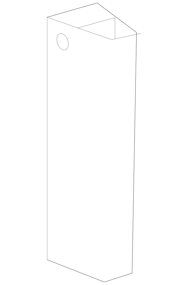 205620810064 - Front-End Assembly, Front Panel: Bracing for Mercedes-Benz: C400, C43 AMG, C450 AMG, C63 AMG, C63 AMG S Image