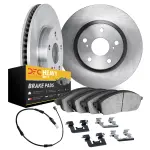 622263001 - : DFC Brake Rotor- HD Brake Pad - Hardware and Sensor for DYNAMIC FRICTION Image