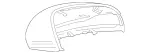 9981101005890 - Body: Mirror Cover for Mercedes-Benz Image