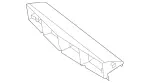 2215053230 - Radiator: Air Ducting for Radiator for Mercedes-Benz Image