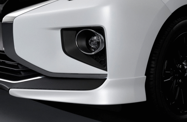 MZ331354 - Exterior: Front Air Dam, White W85 for Mitsubishi: Mirage, Mirage G4 Image