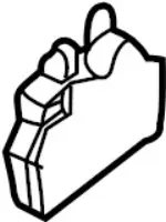 825525P013 - Body: Actuator for INFINITI: G20, Q45, QX4 Image