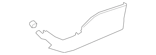 2577204700 - Front Doors: Armrest for Mercedes-Benz Image