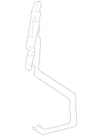 2308001372 - Vacuum System/Hydraulic System: Cylinder for Mercedes-Benz Image