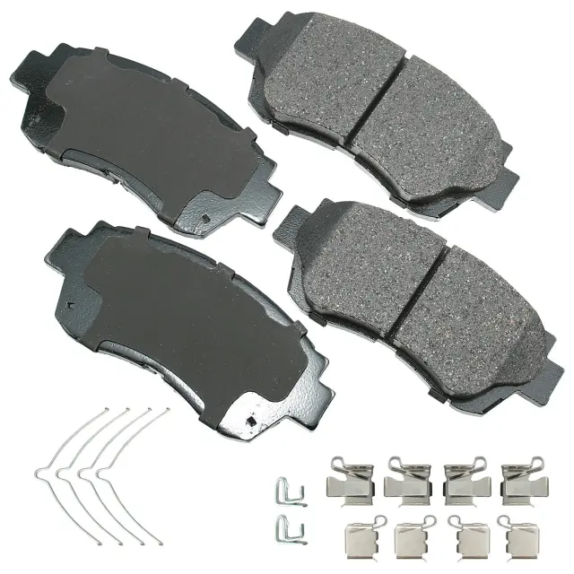 ACT476A - : Akebono ProACT Ultra Premium Ceramic Disc Brake Pad Kit for AKEBONO Image