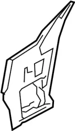 641505UB0A - : Cowl Side Panel for Infiniti Image