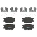 TXH1632 - : TRW PREMIUM BRAKING - METALLIC BRAKE PAD SET - TXH1632 for TRW Image