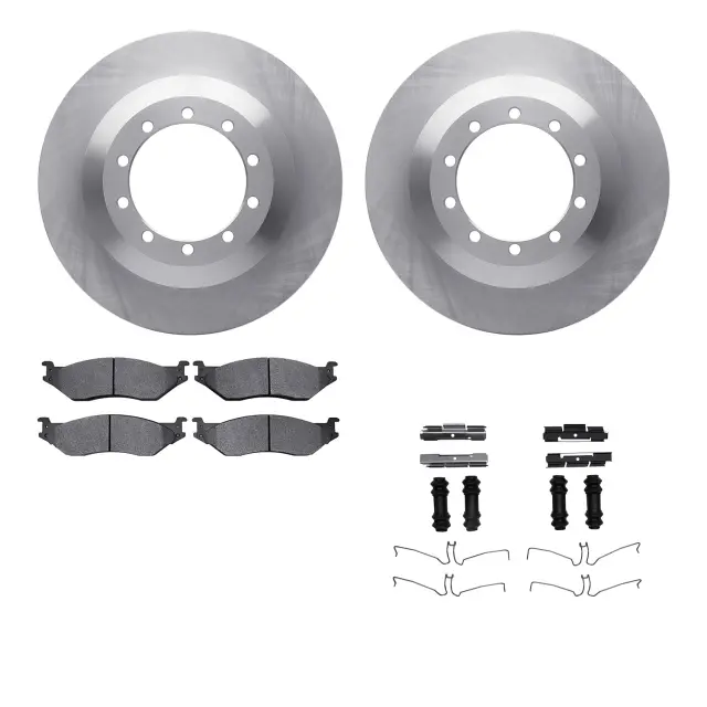 621299529 - : DFC Brake Rotor- HD Brake Pad - Hardware for DYNAMIC FRICTION Image