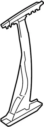 76515EG000 - Body: Center Pillar Reinforced for Infiniti Image