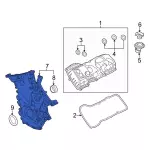 ML3Z6019A - : 2021-2024 Ford - Engine Timing Cover for Ford: Expedition, F-150 | Lincoln: Navigator Image