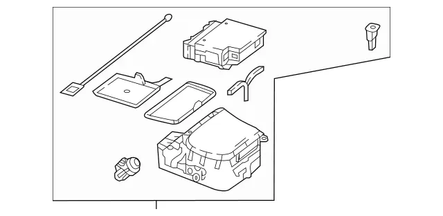 2136802503 - Trim: Stowage Compartment for Mercedes-Benz: CLS450, CLS53 AMG, E300, E350, E400, E43 AMG, E450, E53 AMG, E63 AMG S Image image