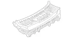 20374006708G69 - Body: Lift-gate Trim for Mercedes-Benz Image