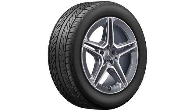 25340153007Y51 - : Wheel Alloy AMG (19 Inch) 5-spoke for Mercedes-Benz Image