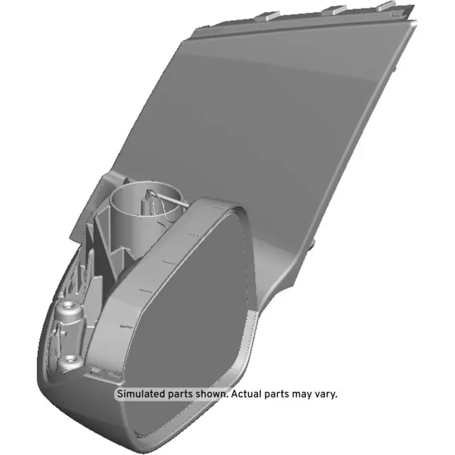 84269464 - : Part# 84269464 Driver Side Door Mirror without Cover for Chevrolet: Volt Image