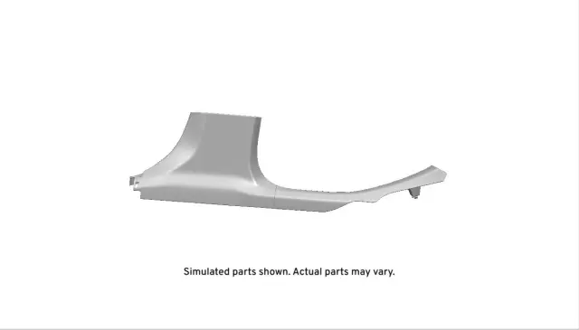 23301599 - Body: Lower Center Pillar Trim for GM Image