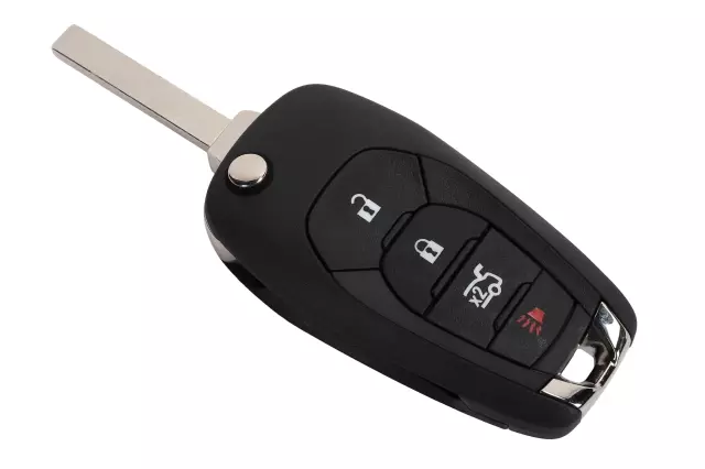 13530745 - : Keyless Entry Transmitter with Folding Key for GM Image