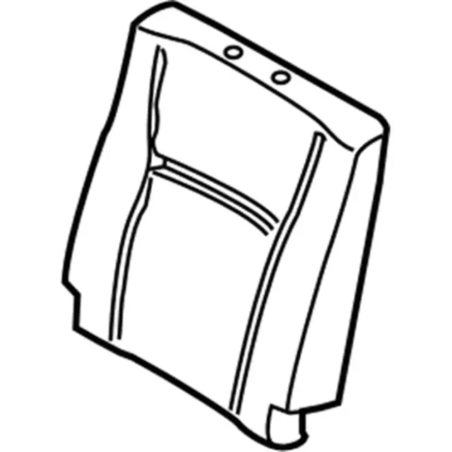 FL3Z1866800B - Body: Seat Back Pad for Ford: F-150 Image