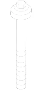 19901811 - Front-End Assembly, Front Panel: Self-Tapping Screw for Mercedes-Benz: AMG GT 43, AMG GT 53, AMG GT 63, AMG GT 63 S, AMG GT 63 S E Performance, C350e, C400, C43 AMG, C450 AMG, C63 AMG, C63 AMG S, CLS450, CLS53 AMG, E300, E350, E400, E43 AMG, E450, E53 AMG, E63 AMG S, GLC300, GLC43 AMG, GLC63 AMG, GLC63 AMG S Image