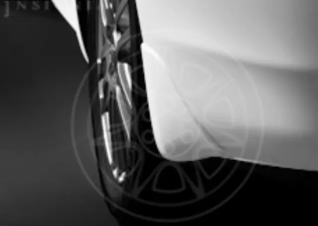 F38E01MA0A - Exterior: Splash Guards - 4-Piece Set - Moonlight White for Infiniti Image