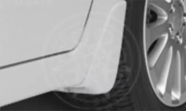 J1010FG000WU - Exterior: Splash Guard Kit - 4-Door - Satin White for Subaru: Impreza Image