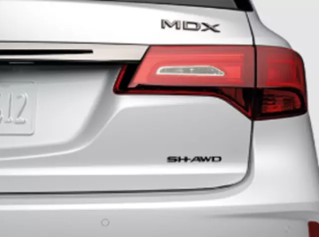 8F20TZ3200A - Exterior: Exterior Trim, Emblems, Dark Chrome for Acura Image