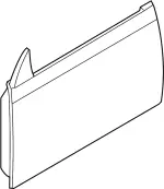 H0101CR9MM - : Door Shell for Infiniti Image