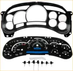 100104B - Body: Instrument Cluster Upgrade Kit - Escalade Style With Transmission Temperature for Dorman Image