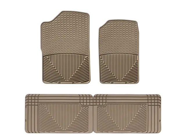 W14TNW25TN - Accessories: Tan All Weather Floor Mats for WeatherTech Image