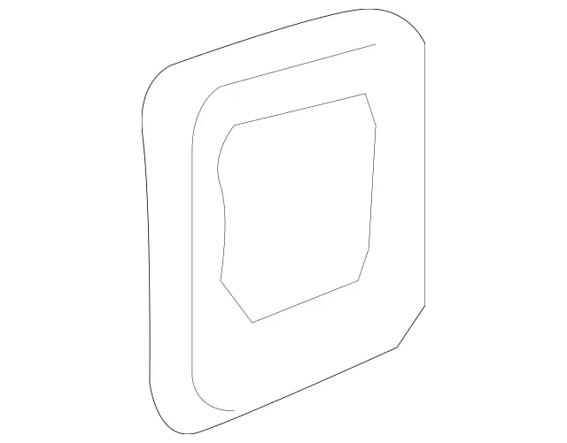 2308350598 - Heating and Ventilation: Seal for Mercedes-Benz: SL500, SL55 AMG, SL550, SL600, SL63 AMG, SL65 AMG Image image