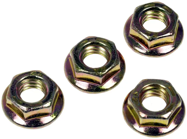 962011 - : Hex Flange Nut-Grade 8-Thread Size 5/16-18, Height 1/2 In. for Dorman Image