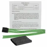 WPT1006 - Electrical, Lighting and Body: Message Center Connector  for Ford: Bronco, Bronco Sport, E-150, E-250, E-350 Super Duty, E-450 Super Duty, EcoSport, Edge, Escape, Expedition, Explorer, F-150, F-250 Super Duty, F-350 Super Duty, F-450 Super Duty, F-550 Super Duty, F-600 Super Duty, F-650, F-750, Flex, Fusion, Mustang, Police Interceptor Sedan, Police Interceptor Utility, Ranger, Special Service Police Sedan, Taurus, Transit Connect, Transit-150, Transit-250, Transit-350, Transit-350 HD | Lincoln: Aviator, Continental, Corsair, MKC, MKS, MKT, MKX, MKZ, Nautilus, Navigator | Mercury: Milan Image