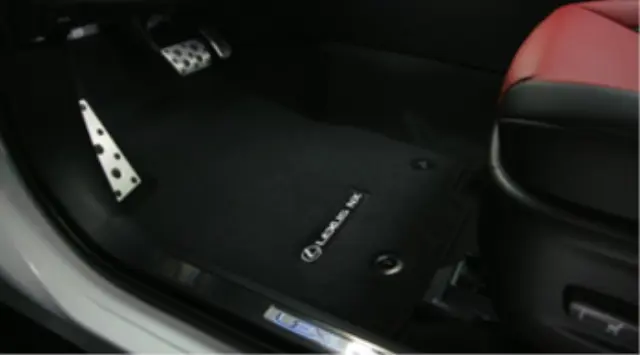 PT2067822020 - Interior: Carpet Floor Mats - Orange for Lexus: NX250, NX350, NX350h, NX450h+ Image