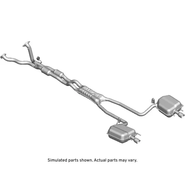 22882838 - Exhaust: Muffler &amp; Pipe for Cadillac: CTS Image