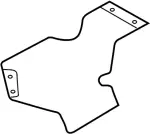 873D8CS015 - Body: Bracket for INFINITI: M45, Q45 Image
