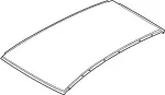 73112CG000 - Body: Roof Panel for Infiniti Image