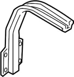 572257S000 - Body: Stopper for Infiniti Image