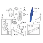 LC3Z18124Q - : Shock Absorber for Ford: F-250 Super Duty, F-350 Super Duty Image